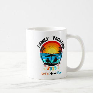 Mug Vacances en famille 2025 Correspondantes Été Laiss