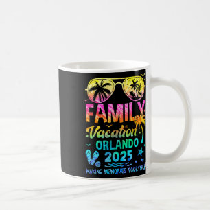 Mug Vacances en famille 2025 Orlando Matching Memories