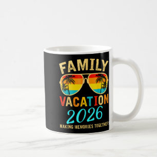 Mug Vacances en famille 2026 Plage Été assorti