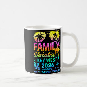 Mug Vacances en famille à Key West illustrations assor