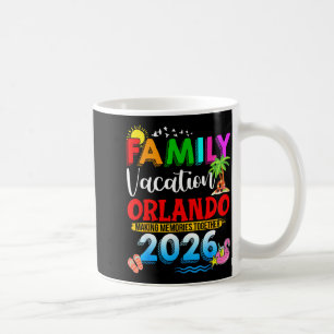 Mug Vacances en famille à Orlando 2026 Groupe de corre