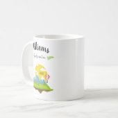 Mug Vacances en famille de montagne Souvenir (Devant gauche)