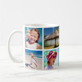 Mug Vacances en famille ou en couple 5 garde photo, Tu (Gauche)