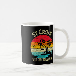 Mug Vacances en famille Vintage Rétro Virgin Island St