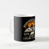 Mug Vacances en montagne découverte du monde (Devant gauche)