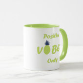 Mug Vacances estivales positives (Devant droit)