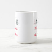 Mug Vacances et baisers de Noël (Centre)