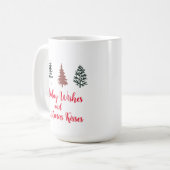 Mug Vacances et baisers de Noël (Devant gauche)