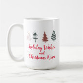 Mug Vacances et baisers de Noël (Gauche)