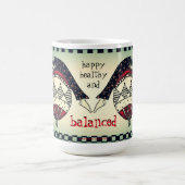 Mug Vacances faites sur commande de Pilates (sains et (Centre)