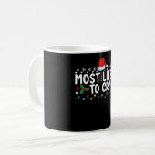 Mug Vacances Familiales De Noël Les Plus Susceptibles (Devant gauche)
