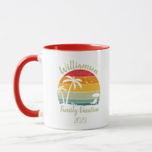 Mug Vacances familiales personnalisées