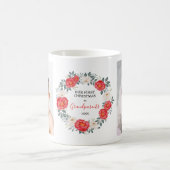 Mug Vacances florales de photo de premiers (Centre)