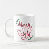 Mug Vacances joyeuses et lumineuses (Gauche)
