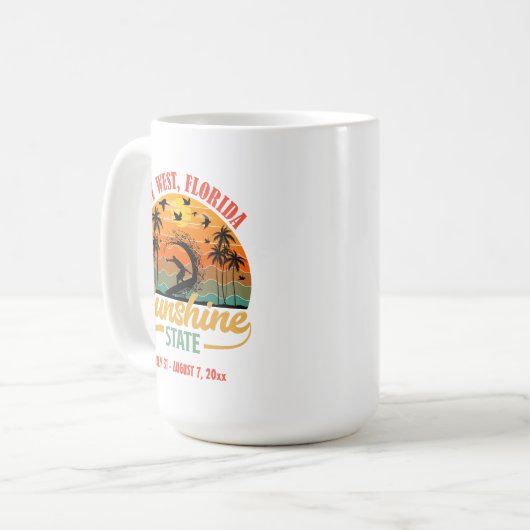 Mug Vacances Key West Florida (Devant gauche)