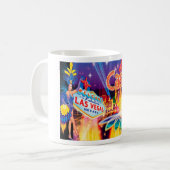 Mug Vacances Las Vegas (Devant gauche)