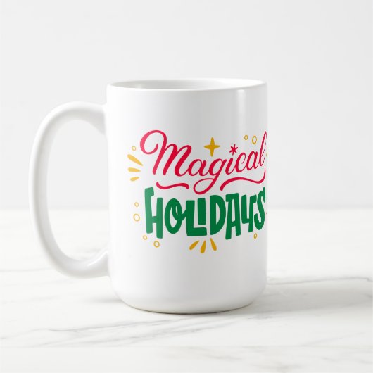Mug Vacances magiques (Gauche)