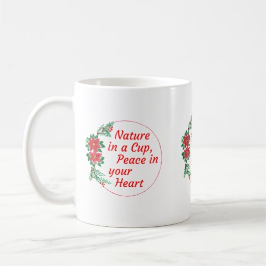 Mug Vacances Nature & Paix (Gauche)