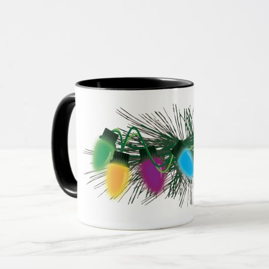 Mug Vacances Noël (Devant gauche)