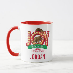 Mug Vacances Noël Joie à l'écureuil