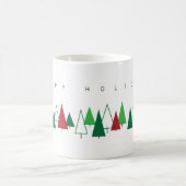 Mug Vacances Pins Rétro (Centre)