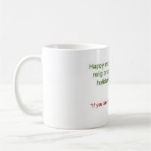 Mug Vacances politiquement correctes (Gauche)