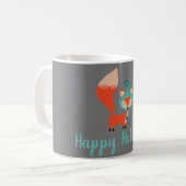 Mug Vacances Renard Hivernal Moderne (Devant gauche)