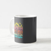 Mug Vacances Rétro Punta Cana Faire des Souvenirs Ense (Devant gauche)