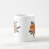 Mug Vacances Rustique Citrus Et Pins (Centre)