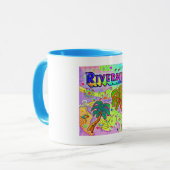 Mug Vacances sur le bord de la rivière (Devant gauche)