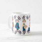 Mug Vacances, Tourisme et Désert (Devant gauche)