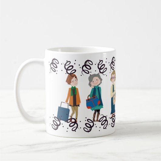 Mug Vacances, Tourisme et Désert (Gauche)