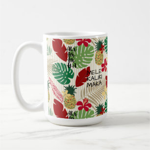 Mug Vacances tropicales hawaïennes ALO-HO-HA