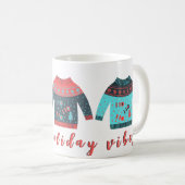 Mug Vacances Vibes Vilain Douille Drôle Noël