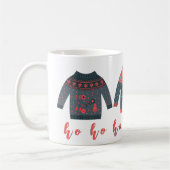 Mug Vacances Vibes Vilain Douille Drôle Noël (Gauche)