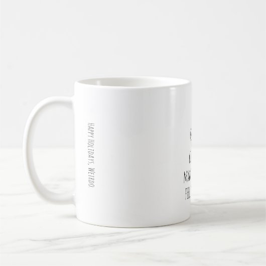 Mug Vacances WEIRD (Gauche)