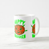 Mug vaccin covid halloween citrouille vacciween (Devant droit)