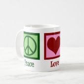 Mug Vaccins Peace Love (Devant gauche)