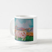 Mug Vache à lait de fraise par Stephen R. (Devant gauche)
