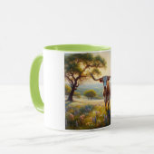 Mug Vache à landes du printemps du Texas (Devant gauche)