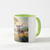 Mug Vache à landes du printemps du Texas (Devant droit)