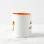 Mug Vache à mourir de rire, vraiment pas impressionnée (Centre)