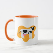 Mug Vache à mourir de rire, vraiment pas impressionnée (Gauche)