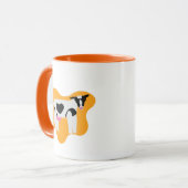 Mug Vache à mourir de rire, vraiment pas impressionnée (Devant gauche)