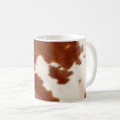 Mug Vache blanche Brown (Devant droit)