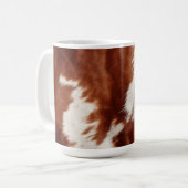 Mug Vache blanche Brown (Devant gauche)