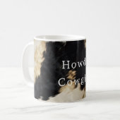 Mug Vache blanche noire (Devant gauche)