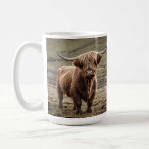 Mug Vache Brown laine,