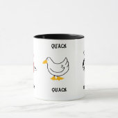 Mug vache, canard, cochon, (Centre)