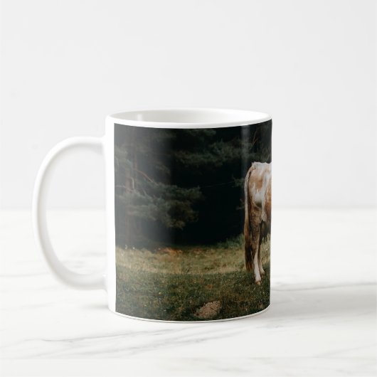 Mug VACHE CHAINÉE Brown ET BLANCHE (Gauche)